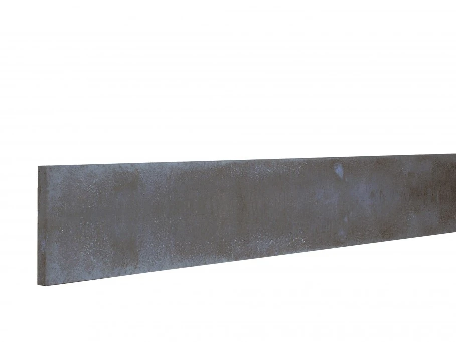 Betonplaat Ruw Beton 3.5 x 25 cm (35 x 250 mm) Antraciet - Lengte 184 cm - Afbeelding 1
